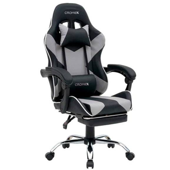 Кресло компьютерное Warren, черный, серый - фото 1