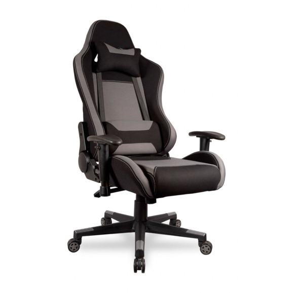 Кресло College BX-3760 Black/Dark grey - фото 1