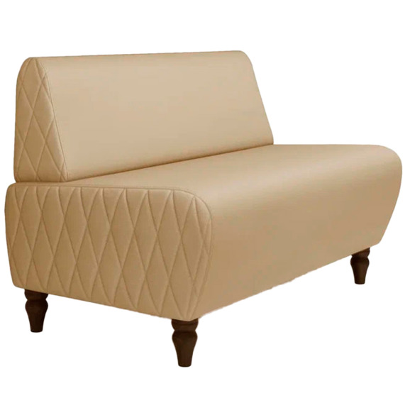 Диван Лотик, экокожа, санд Диван Лотик, экокожа, санд - фото 1