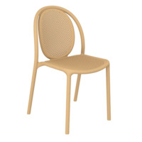 Фотография Стул Plato, бежевый от производителя ChiedoCover, картинка продукции, реальное фото товара Настоящее фото товара Стул Plato, бежевый, произведённого компанией ChiedoCover