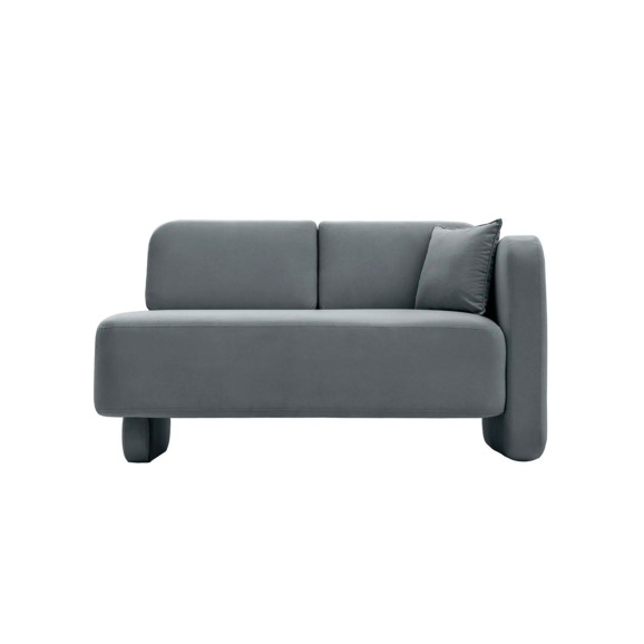 Кушетка-диван Хьюст-1, темно-серый - фото 2