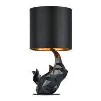Настоящее фото товара Настольная лампа Nashorn черный, произведённого компанией ChiedoCover
