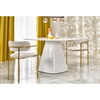 Фотография Стол обеденный Logos, белый Фотография товара Стол обеденный Logos, белый от компании ChiedoCover.