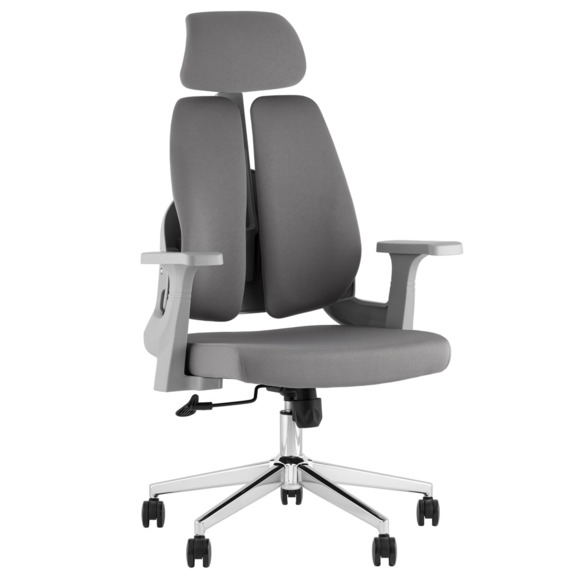 Кресло офисное TopChairs Kineo, серый - фото 1