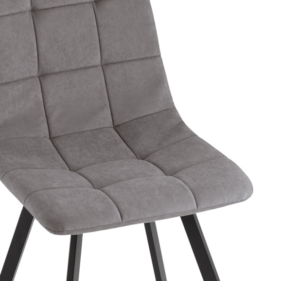 Стул Одди Original Square, велюр, серый - фото 7