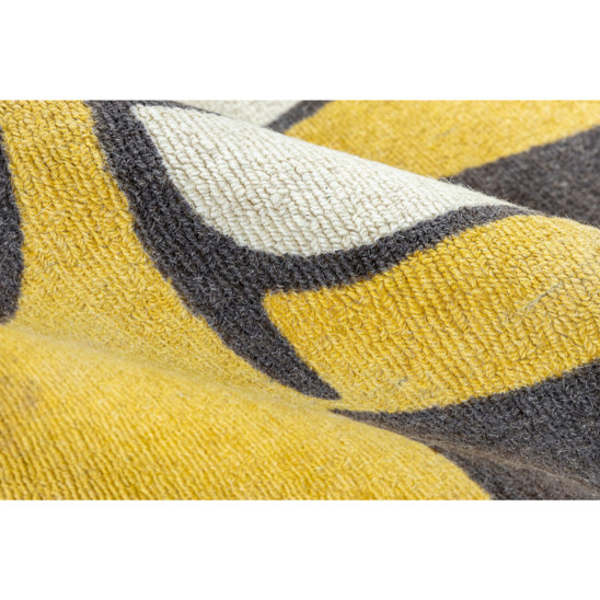 Индийский ковёр шерстяной Mr Penguin, Pedro Dandelion, желтый - фото 7