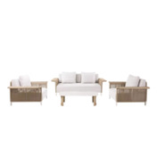 Фотография товара Лаунж-зона Мальдивы из искусственного ротанга, соломенный от компании ChiedoCover.