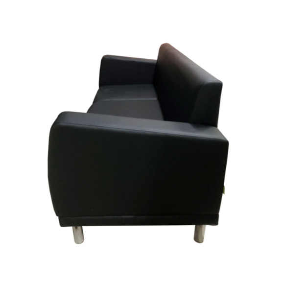 Диван Таура Люкс трехместный, черный - фото 3