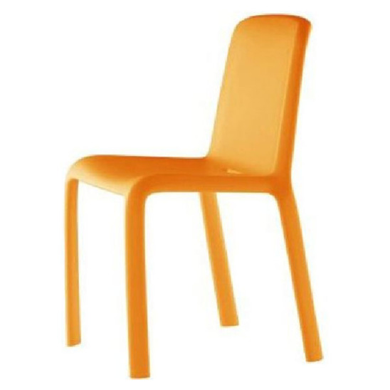 Кресло пластиковое Сауайо, оранжевый - фото 1