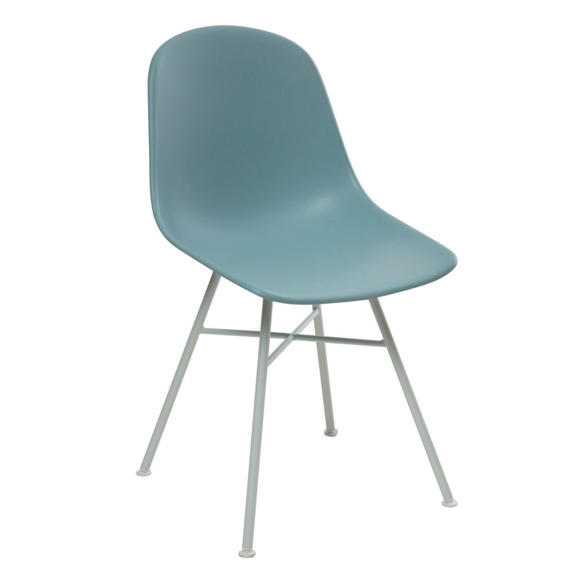 Стул BONNIE ICE BLUE, WHITE - фото 1