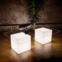 Настоящее фото товара Светящийся стол Cubo 50 Double 220V White, произведённого компанией ChiedoCover