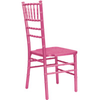 Стул Кьявари Насыщенно Розовый, деревянный столовый