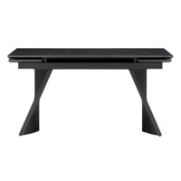 Фотография товара Керамический стол Вейв 140(200)х80 shakespeare black / черный от компании ChiedoCover.