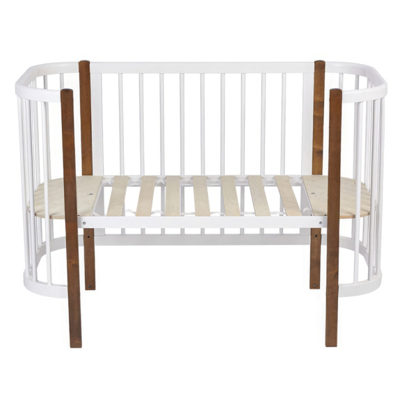 Кровать детская Polini Simple Kids 350, белый дуб-крафт - фото 4