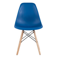 Фотография товара Стул Eames Style DSW синий (разборный каркас) от компании ChiedoCover.