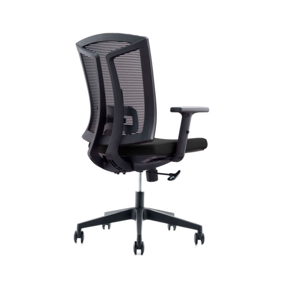 Кресло College CLG-425 MBN-B Black - фото 4