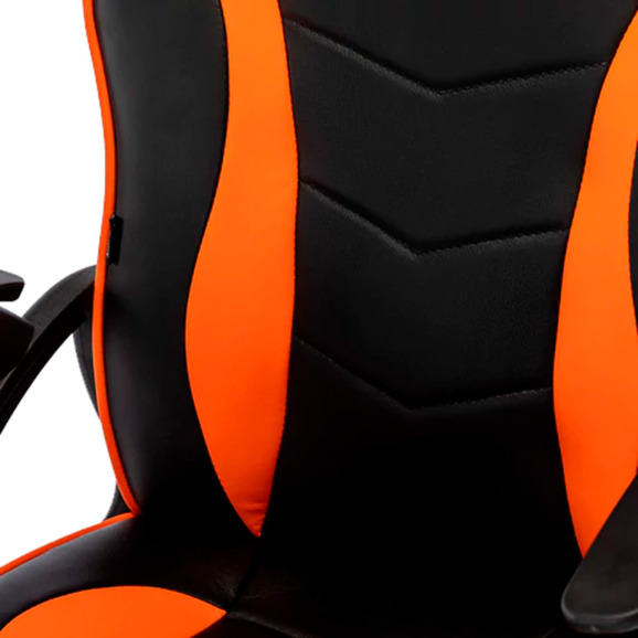 Кресло компьютерное Pandemonium, черный, оранжевый - фото 9