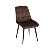 Настоящее фото товара Обеденный стул Чико, коричневый, произведённого компанией ChiedoCover