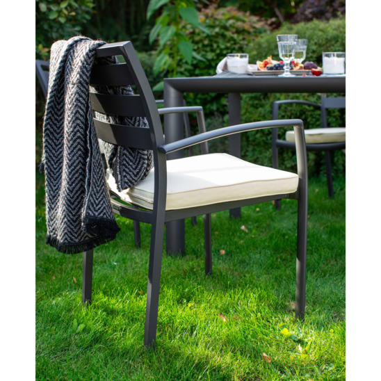 Кресло садовое Онтарио, серый - фото 2