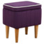 Настоящее фото товара Пуф Ноотропик с ящиком, фиолетовый, произведённого компанией ChiedoCover