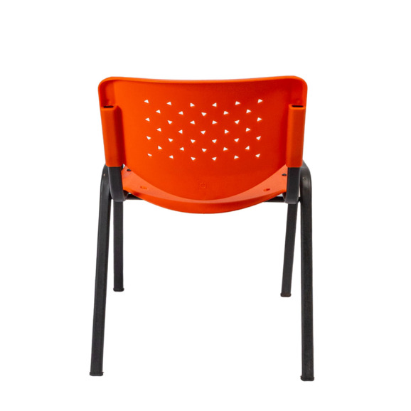 Стул Изо, пластик, оранжевый - фото 4