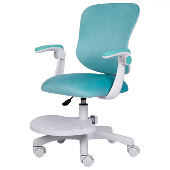 Кресло детское с подставкой для ног Hurry, голубой Кресло детское с подставкой для ног Hurry, голубой - фото 4