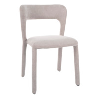 Настоящее фото товара Стул кухонный Surge, серый, произведённого компанией ChiedoCover