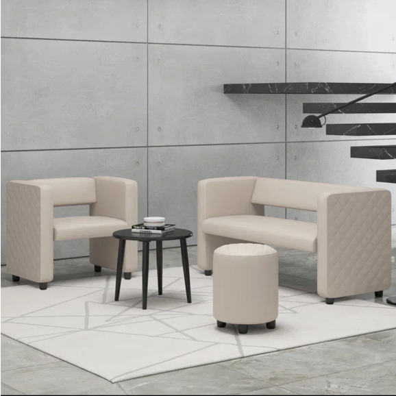 Диван Тепал, экокожа, кремовый - фото 6