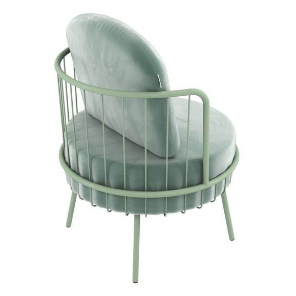 Кресло Rose, мятный - фото 3