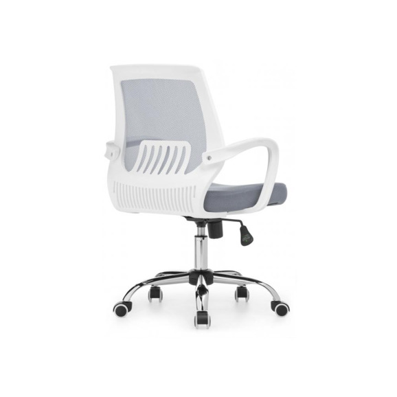 Компьютерное кресло Ergoplus light gray / white - фото 4