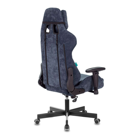 Кресло игровое Бюрократ Viking Knight LT15 Fabric синий - фото 4
