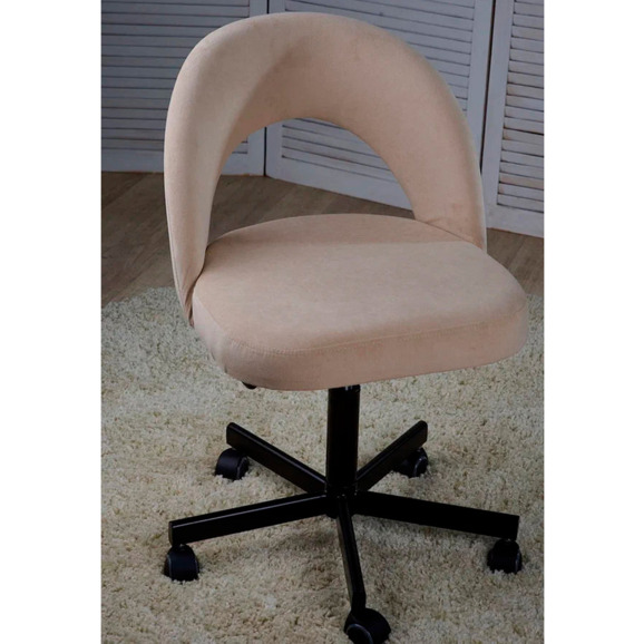 Стул Пиннате, пятилучие, бежевый, черный - фото 3