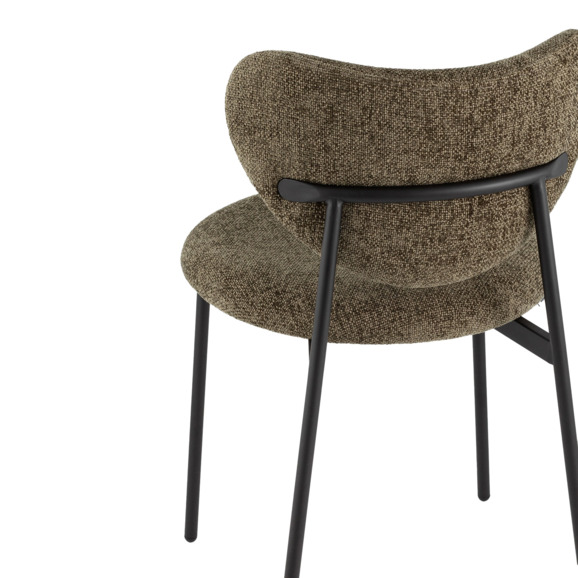 Стул Рина, шенилл темно-зеленый - фото 5