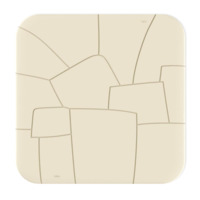 Фотография товара Пластиковый стол Montessero, бежевый, коричневый от компании ChiedoCover.