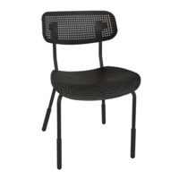 Настоящее фото товара Стул Jin, черный, произведённого компанией ChiedoCover