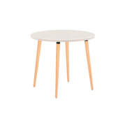 Фотография товара Стол белый/молочный, круглый от компании ChiedoCover.