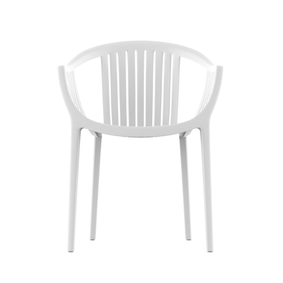 Стул пластиковый Эскалейт, белый Стул пластиковый Эскалейт, белый - фото 3