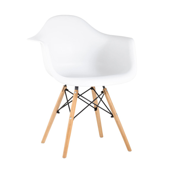 Стул Eames DAW белый - фото 4