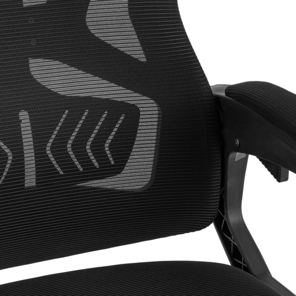 Кресло офисное TopChairs Vecto, черный - фото 7