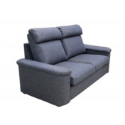 Фотография товара Диван Наполи двухместный раскладной, рогожка джаспер, серый от компании ChiedoCover.