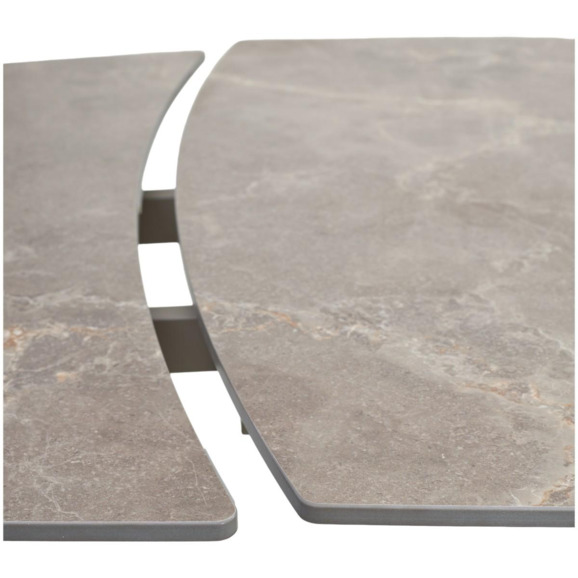 Стол BALDE 140 MATT LATTE STONE SOLID CERAMIC / TAUPE - фото 11