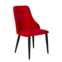 Настоящее фото товара Стул Аэр, велюр Evita 29, металл 40*20 RAL 9005, произведённого компанией ChiedoCover