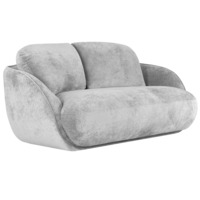 Настоящее фото товара Диван Riolo, светло-серый, произведённого компанией ChiedoCover