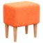 Настоящее фото товара Пуф Satori, оранжевый, произведённого компанией ChiedoCover
