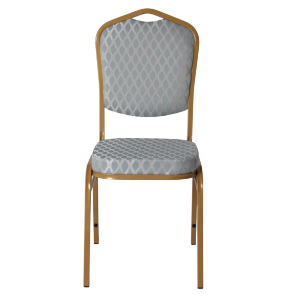 Стул Хит 20, жаккард вояж изумруд, каркас золото - фото 5