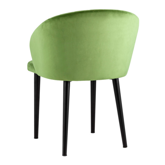 Стул с подлокотниками Шон, велюр травяной Стул с подлокотниками Шон, велюр травяной - фото 5