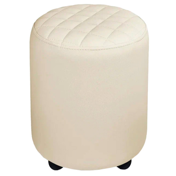 Пуф Тепал, экокожа, кремовый - фото 1