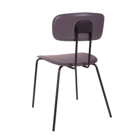 Стул металлический Реле, серый - фото 3