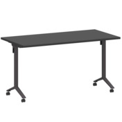 Фотография товара Стол мобильный складной графит, антрацит, 25 мм, 140*70 от компании ChiedoCover.