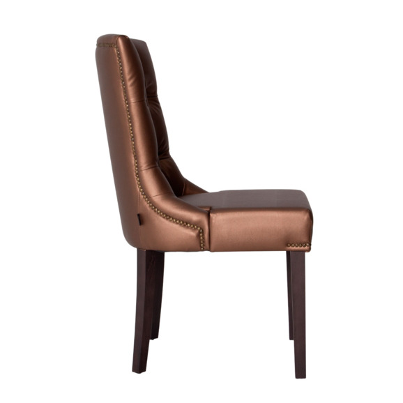 Полукресло Шарри, кожзам Galaxy Bronze, ножки бук - фото 5